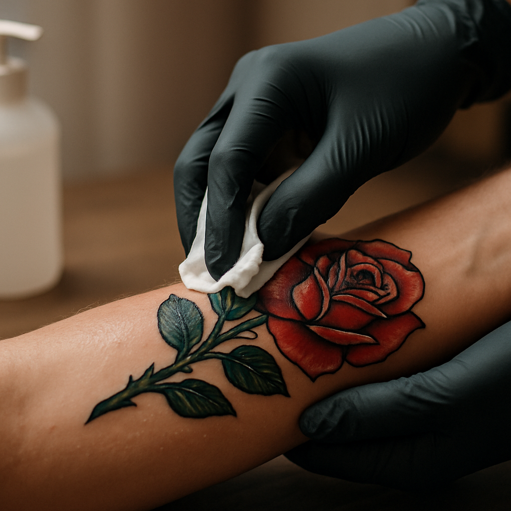 Nachsorge in der Heilphase: Tattoo-Pflege bei Convergence Arts 128996c3 0e0f 4339 8b25 cfa187ba1883